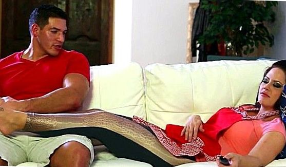 Briana Bounce в двойном проникновение, порно видео