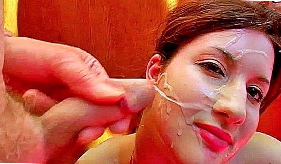 Буккаке: секс со зрелой секретаршей, порно видео