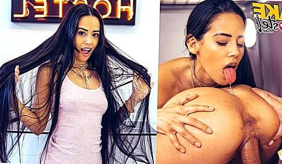 Красотки: Аппетитная жопка в красных чулках, порно видео